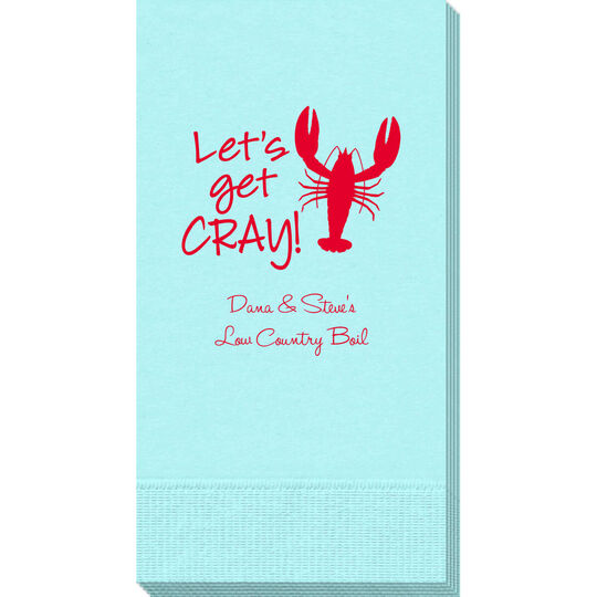 Let's Get Cray Guest Towels